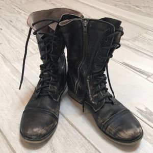 Aldo combat boots sz 9/10